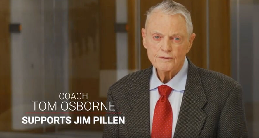 Tom Osborne for Jim Pillen April 2021 Governor
